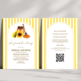 Invitación Código QR para la Despedida de Soltera 'Ella Encon