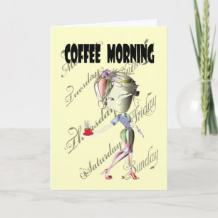 Invitación Coffee Morning