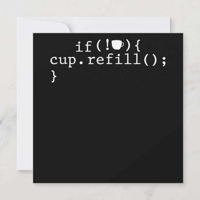 Invitación Coffee Refill Smart Coding Software Engineer (Anverso)