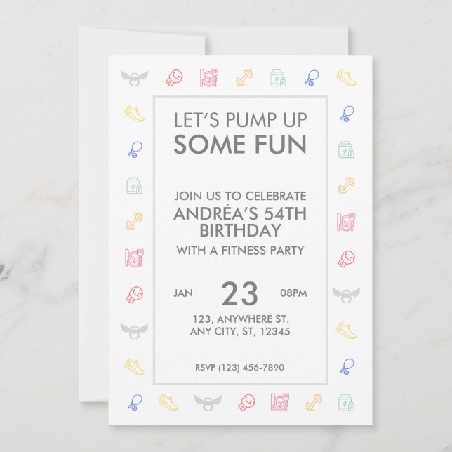 Invitación Colaboración Angel Fitness (Anverso)