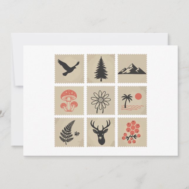 Invitación Colapso de sellos de naturaleza (Anverso)