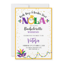 COLCHAS, BOOZE Y BOURBON STREET NOLA BACHELORETTE