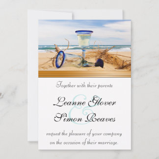 Invitación Colección Beach Wedding