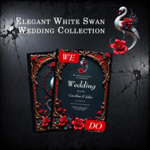 Colección de Boda del Elegante Cisne Blanco