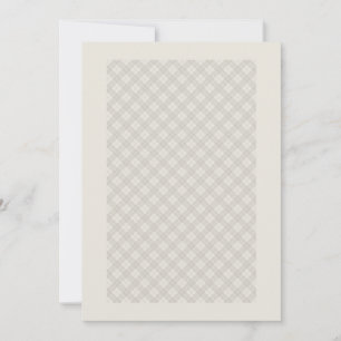 Invitación Colección de encaje Vichy antiguo