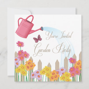 Invitación Colección de fiesta en el jardín Fiesta de jardín