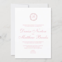 Invitación Colección de magnolia en florecimiento de almendra