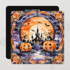 Invitación Colección de otoño de calabaza popular de Hallowee