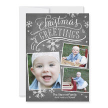 Colección de saludos de Chalkboard