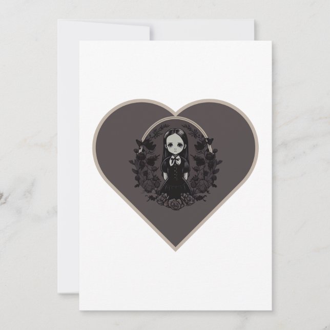 Invitación colección "familia Spooky" (Anverso)