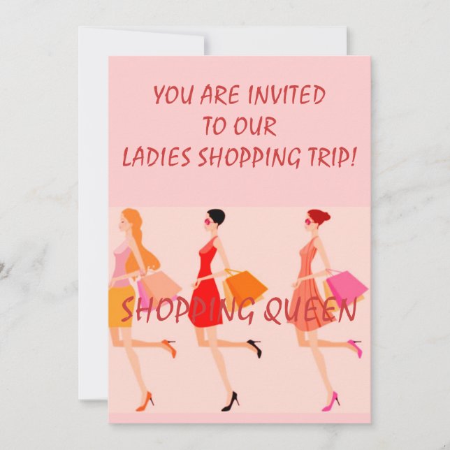INVITACIÓN COLECCIÓN REINA DE COMPRAS (Anverso)