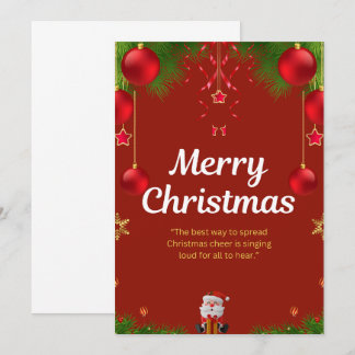 Invitación Colección Rojo Oscuro — Diseño Feliz Navidad