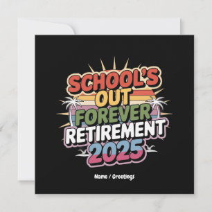 Invitación Colegios Sin Jubilación Por Jubilación 2025 Teache