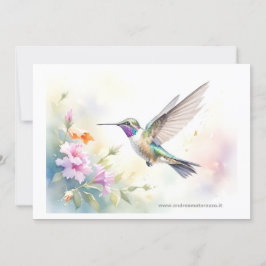 Invitación Colibrí