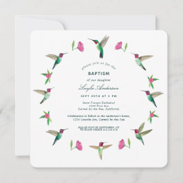 Invitación Colibríes de Anna