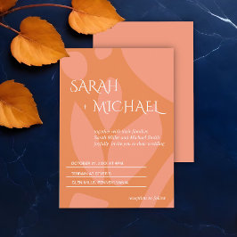 Invitación Collage de colores modernos