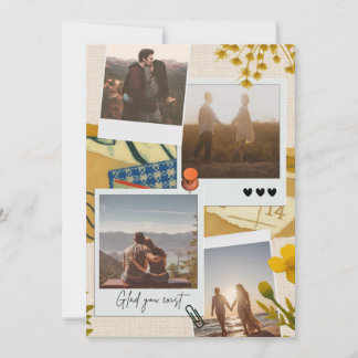 Invitación Collage de Fotos de Pareja Personalizado | 'Me ale