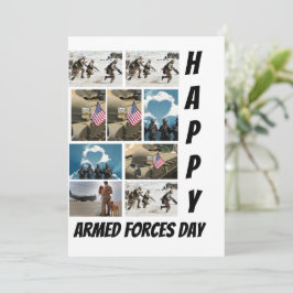 Invitación Collage de fotos del Día 9 de las Fuerzas Armadas 