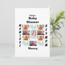 Collage de fotos personalizado Baby Shower 11