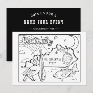 Invitación coloquio de color kentucky me