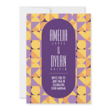 Color de otoño de los vibraciones retro geométrico