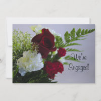 Color de rosa y Clavel-Invitación