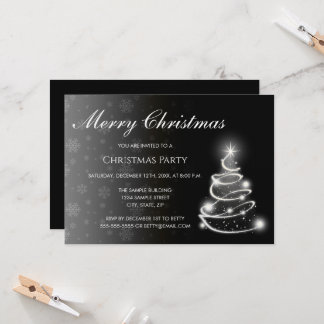 Invitación Color Fade Christmas Invitation