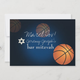 Invitación COLOR MITZVAH/DIY BAR DE BALONCESTO ✡ PixDezines