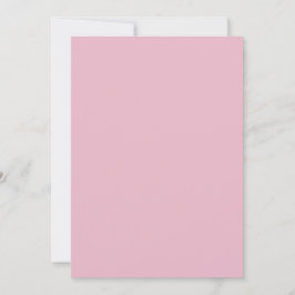 Invitación Color Rosa Rosado