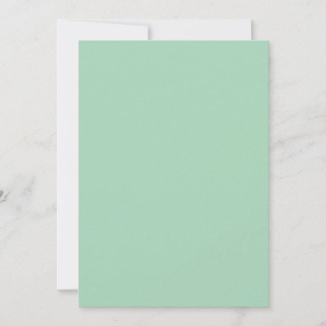 Invitación Color Verde (Anverso)