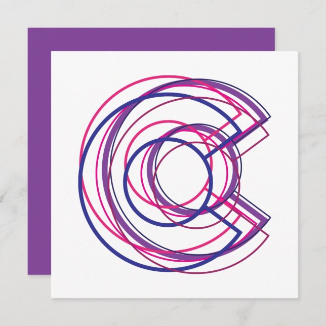 Invitación colorado biC (Anverso / Reverso)