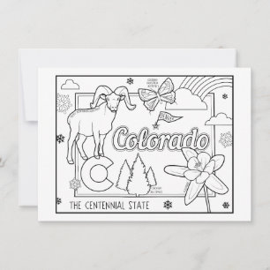Invitación colorado coloréame collage
