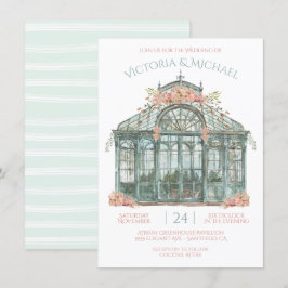 Invitación Colorante Boda de Greenhouse
