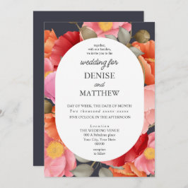 Invitación Colores de agua Discoteca sobre el gris solar noct