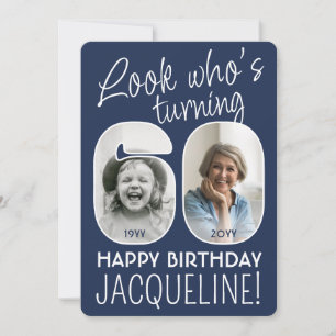 Invitación Colores de bricolaje • Cumpleaños de 60 años de Qu