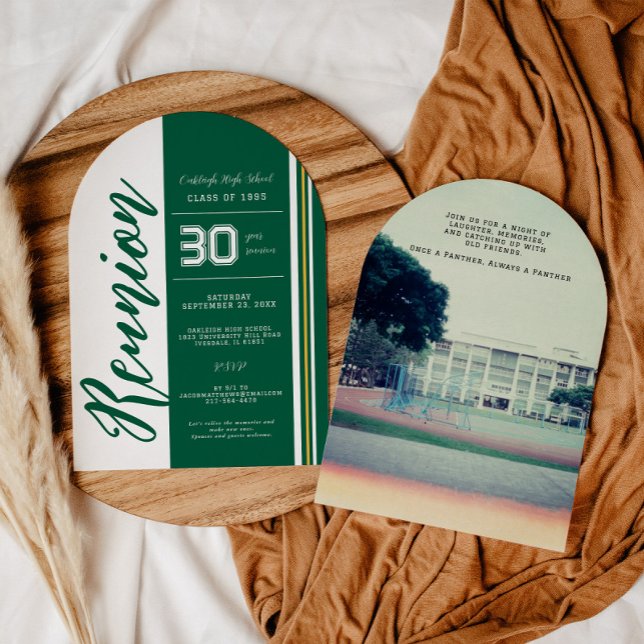 Invitación Colores escolares personalizados | Reunión de clas (Subido por el creador)