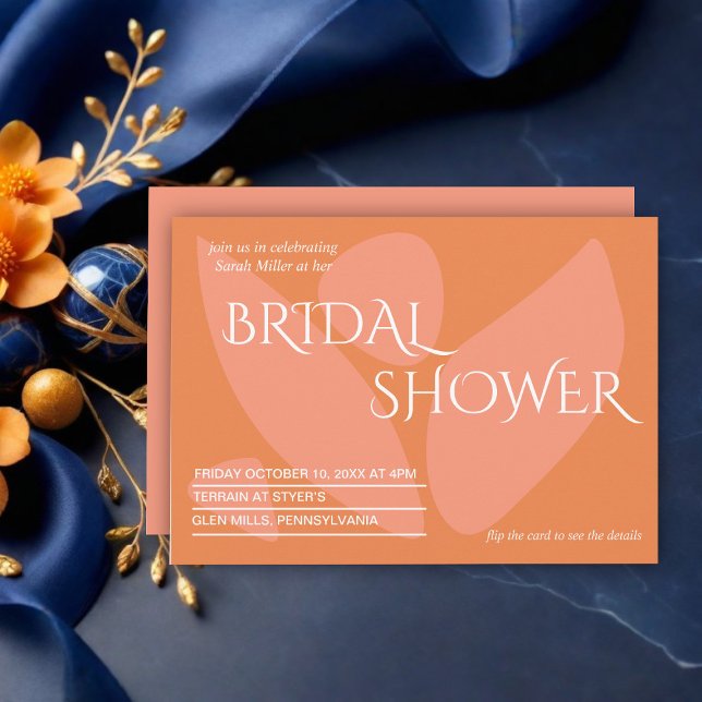 Invitación Colores modernos duchas de novias (Subido por el creador)