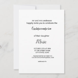 Invitación Colorida acuarela agrega tu nombre texto editable