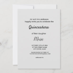 Invitación Colorida acuarela agrega tu nombre texto editable