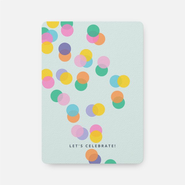 Invitación Colorida Casa de Moneda Verde Nacimiento (Subido por el creador)