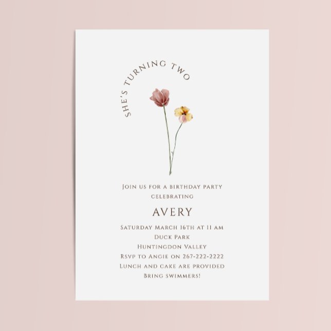 Invitación Colorida fiesta de cumpleaños (Subido por el creador)