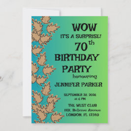 Invitación Colorida fiesta de cumpleaños