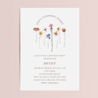 Colorida fiesta de cumpleaños 8 de Flor Silvestre