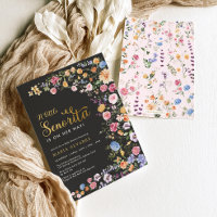 Colorida flor silvestre Fiesta Senorita Baby Showe