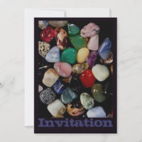 Coloridas piedras de gema
