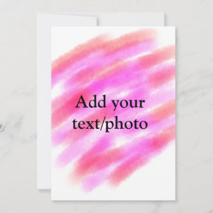 Invitación Colorido abstracto minimalista editable añade tu t