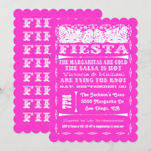 Invitación Colorido ensayo mexicano de Fiesta