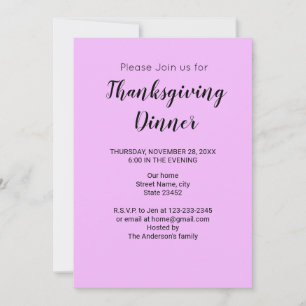 Invitación Colorido minimal añade tu texto nombre de la image