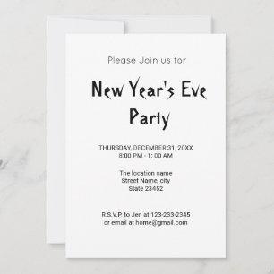 Invitación Colorido minimalista agregar el nombre de la image