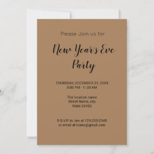 Invitación Colorido minimalista añadir el nombre de la imagen
